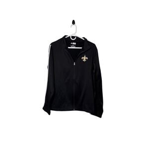 New Orleans Saints Zip Up Jacket size Small